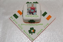100 marathons cake